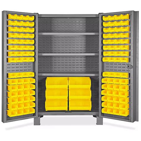 steel cabinets with bins|heavy duty bin storage cabinet.